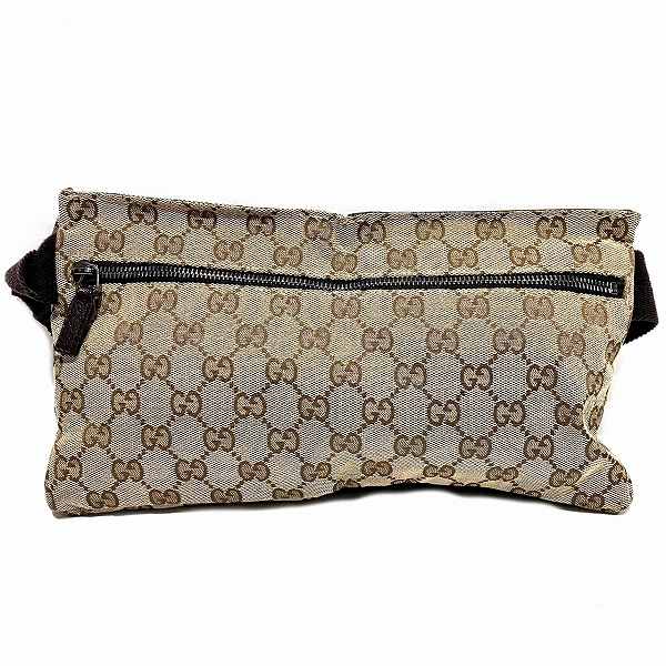 Luxury Gucci Trending 2025 GG Supreme Canvas Leather Waist Shoulder Bag