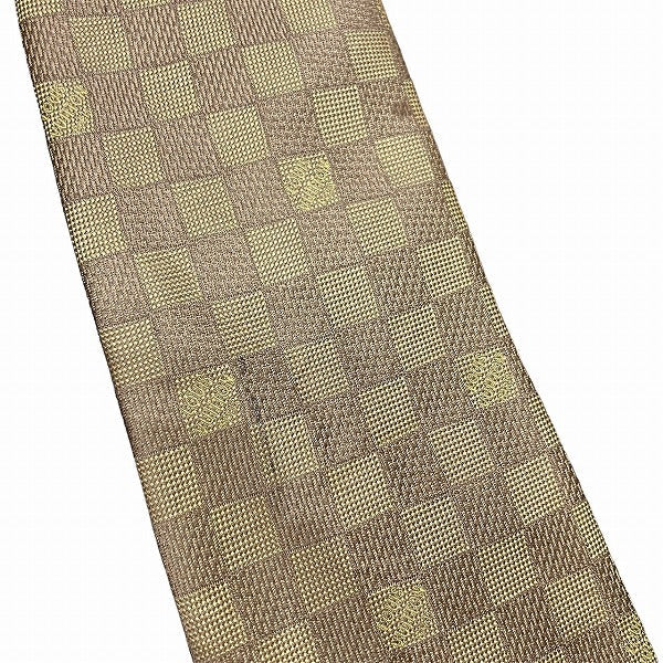 Louis Vuitton Damier Silk Tie