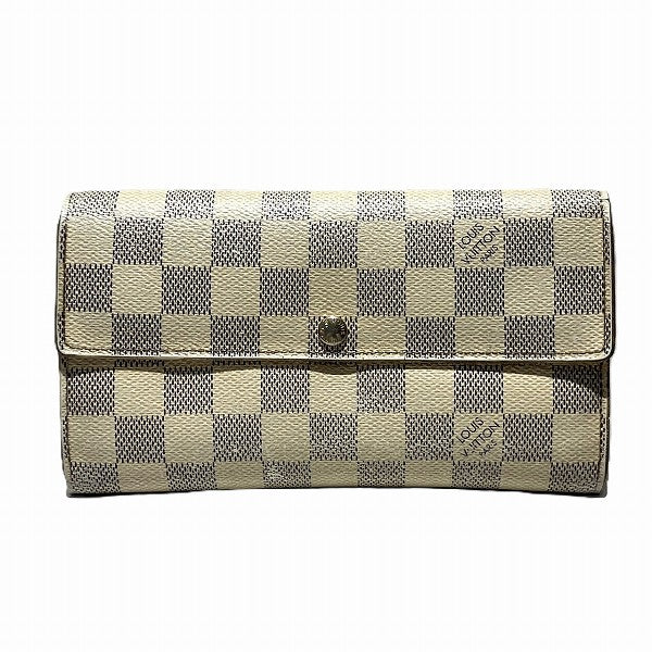 Louis Vuitton Damier Azur Long Wallet N61735
