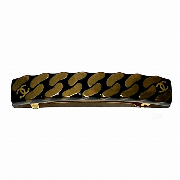 Chanel Chain Motif Hair Barrette