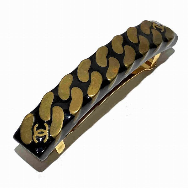 Chanel Chain Motif Hair Barrette
