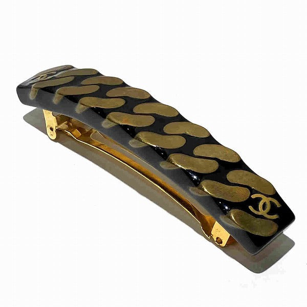 Chanel Chain Motif Hair Barrette