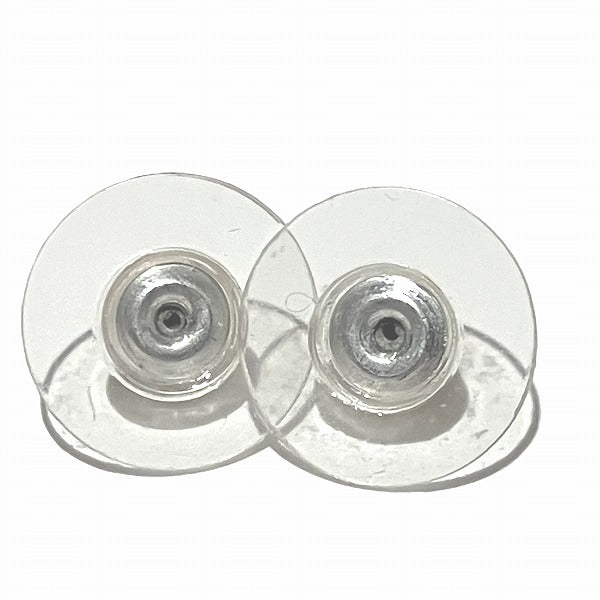 Chanel Coco Mark Ribbon Rhinestone Earrings