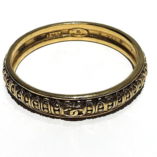 Chanel Gold Vintage Bangle Bracelet