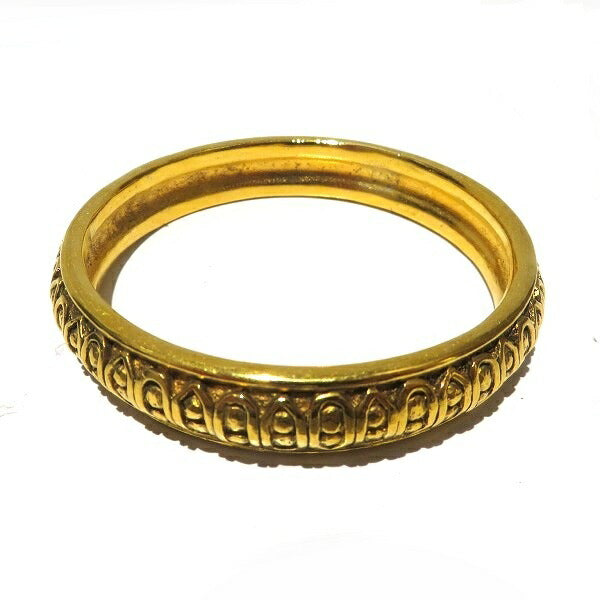 Chanel Gold Vintage Bangle Bracelet