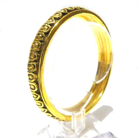 Chanel Gold Vintage Bangle Bracelet
