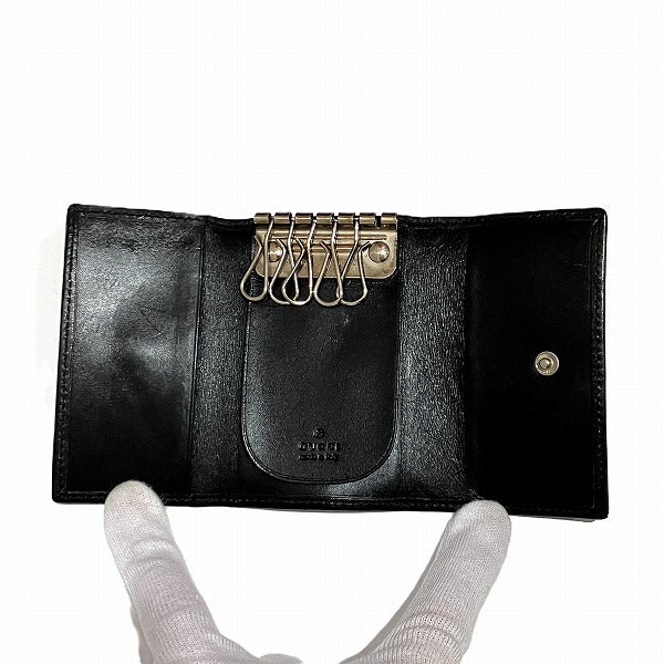 Luxury Gucci Trending 2025 GG Canvas Key Case Unisex