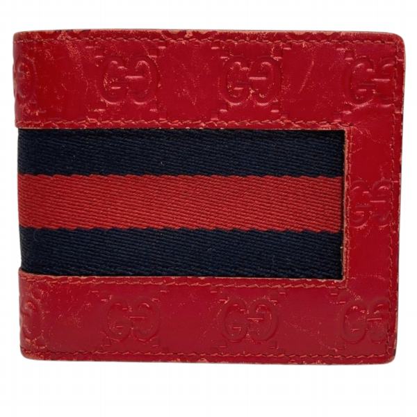Luxury Gucci Trending 2025 Leather Canvas Bifold Wallet 408827