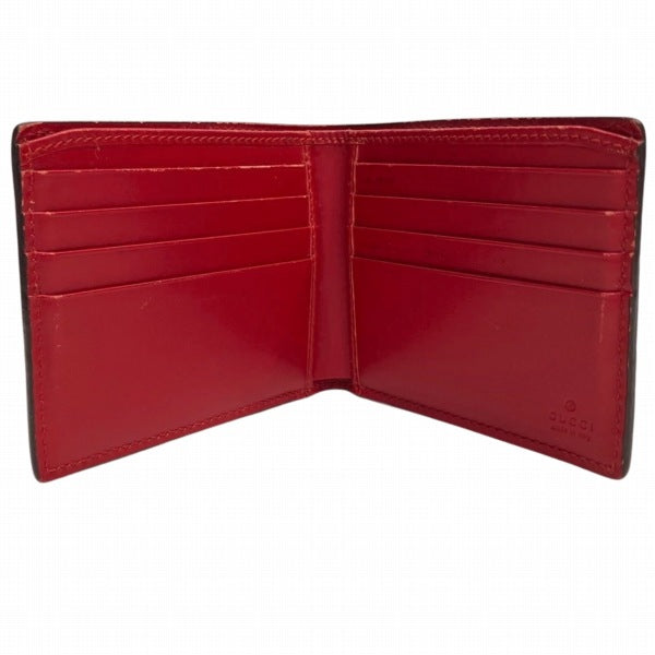 Luxury Gucci Trending 2025 Leather Canvas Bifold Wallet 408827