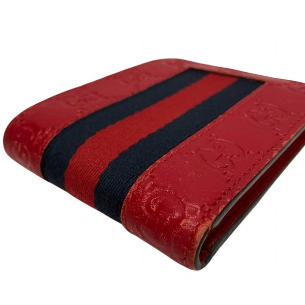 Luxury Gucci Trending 2025 Leather Canvas Bifold Wallet 408827