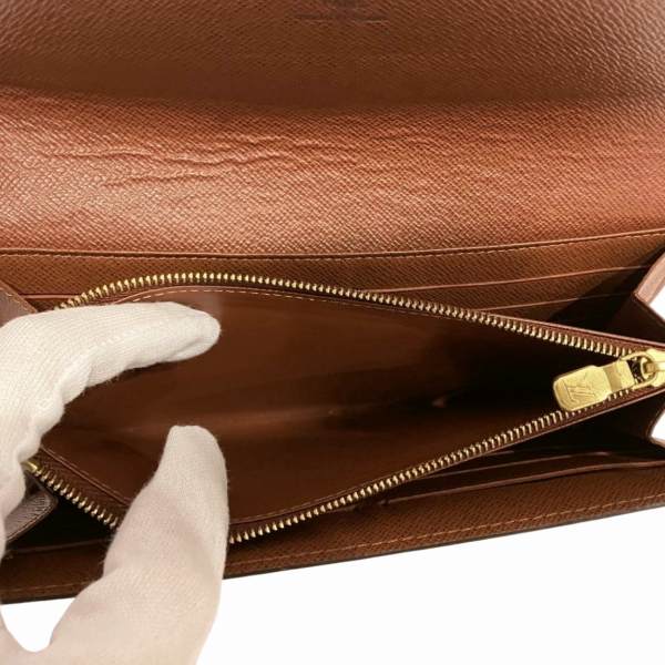 Louis Vuitton Monogram Sarah Long Wallet M60531