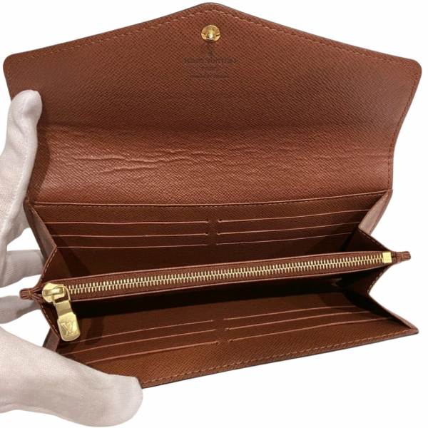 Louis Vuitton Monogram Sarah Long Wallet M60531