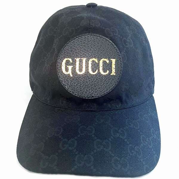 Luxury Gucci Trending 2025 GG Canvas Logo Patch Baseball Cap