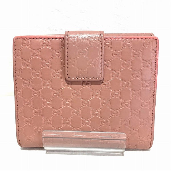 Luxury Gucci Trending 2025 MicroLuxury Gucci Trending 2025ssima Pink Leather Wallet