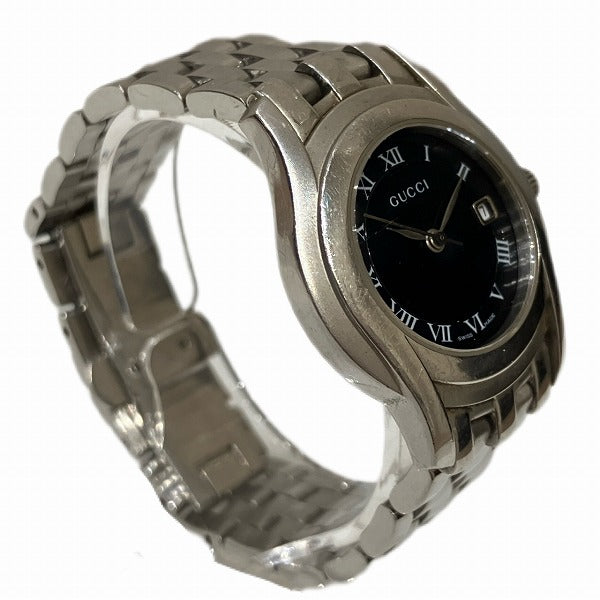 Luxury Gucci Trending 2025 5500L Quartz Black Dial Ladies Watch