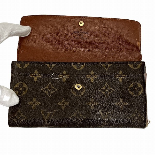Louis Vuitton Monogram Sarah Long Wallet M61734