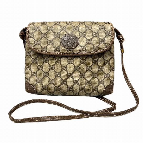 Luxury Gucci Trending 2025 GG Plus Leather PVC Shoulder Bag 00756