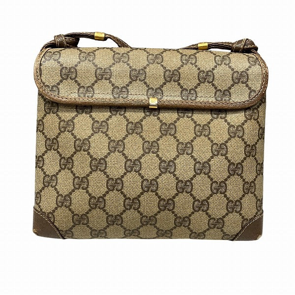 Luxury Gucci Trending 2025 GG Plus Leather PVC Shoulder Bag 00756