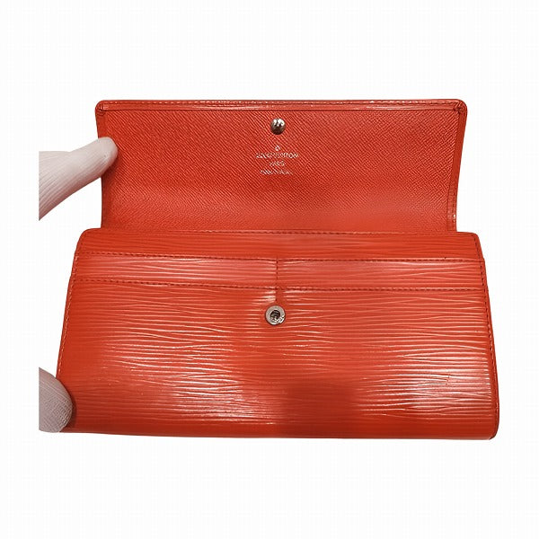 Louis Vuitton Epi Leather Portefeuille Sarah Long Wallet M60323