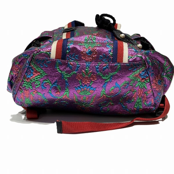 Luxury Gucci Trending 2025 Brocade Backpack 466467