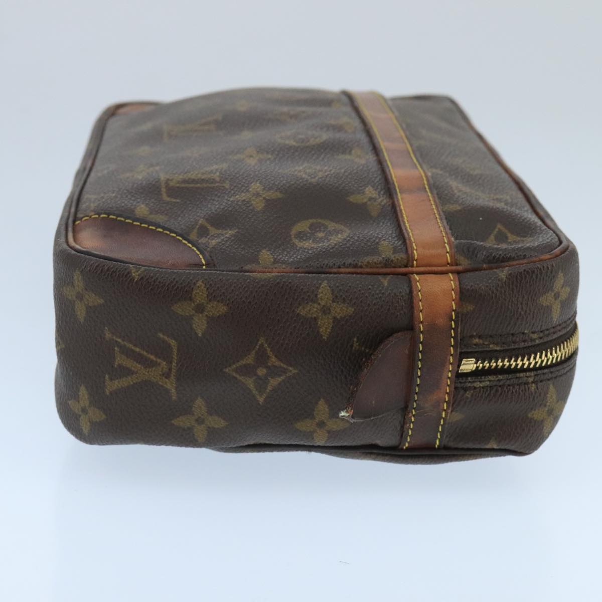 LOUIS VUITTON Monogram Compiegne 28 Clutch Bag M51845 LV 100367