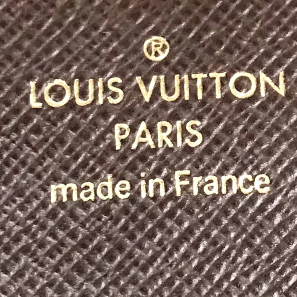 LOUIS VUITTON Long Wallet Purse N61261 Damier canvas black Portefeuille Normandy