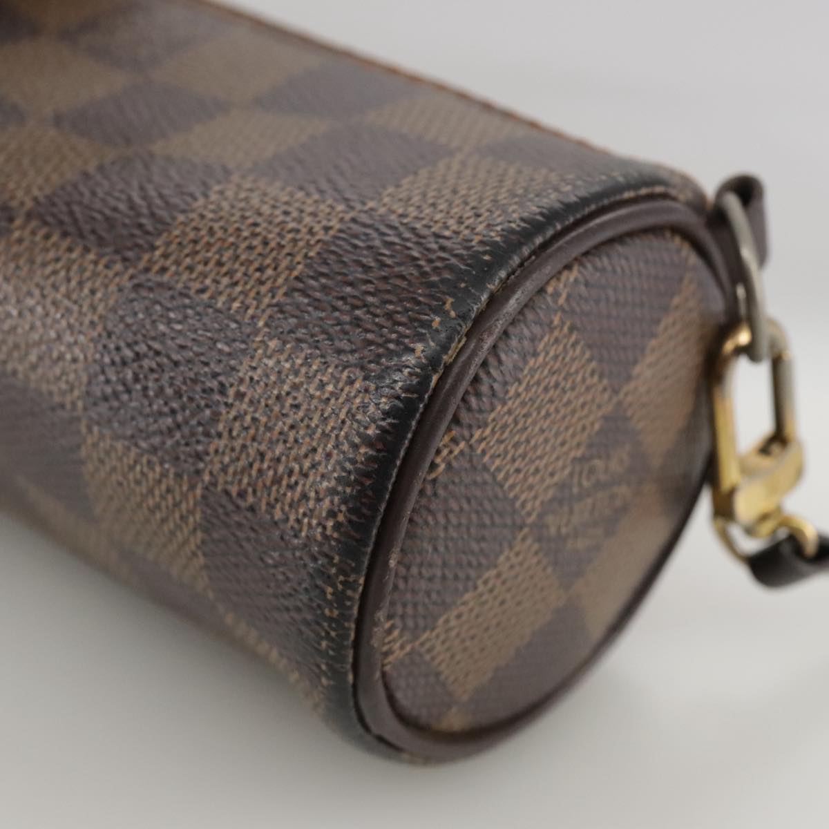 LOUIS VUITTON Damier Ebene Papillon Pouch LV 104382