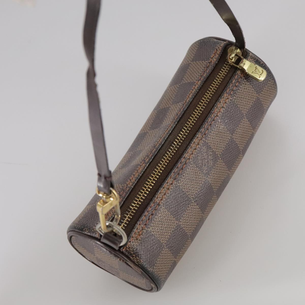 LOUIS VUITTON Damier Ebene Papillon Pouch LV 104382