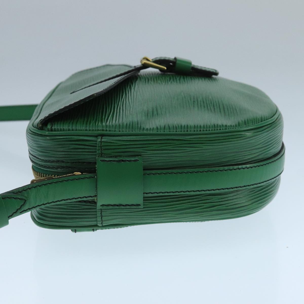 LOUIS VUITTON Epi Jeune Fille MM Shoulder Bag Green M52154 LV 104441