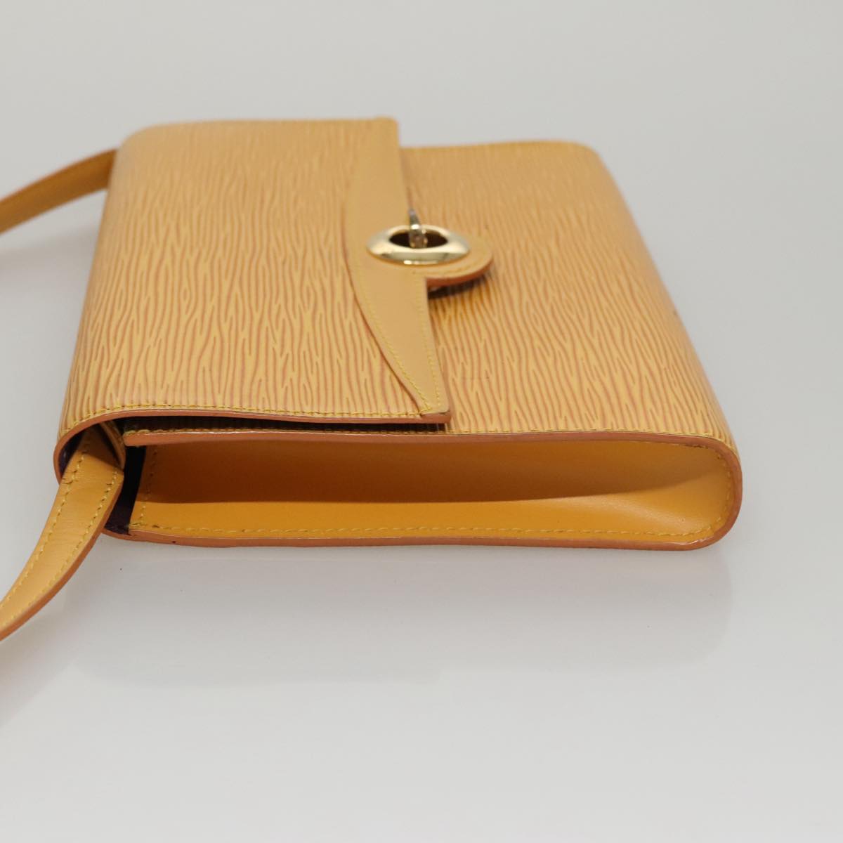 LOUIS VUITTON Epi Arsch Shoulder Bag Yellow M52579 LV 105392