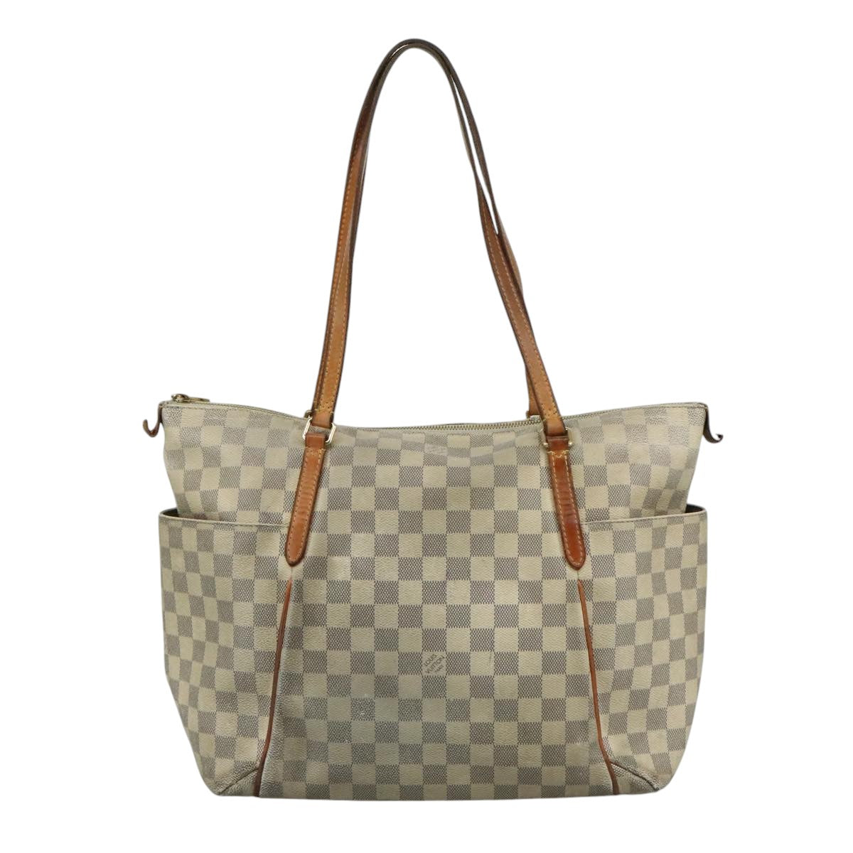 LOUIS VUITTON Damier Azur Totally MM Tote Bag N51262 LV 105394