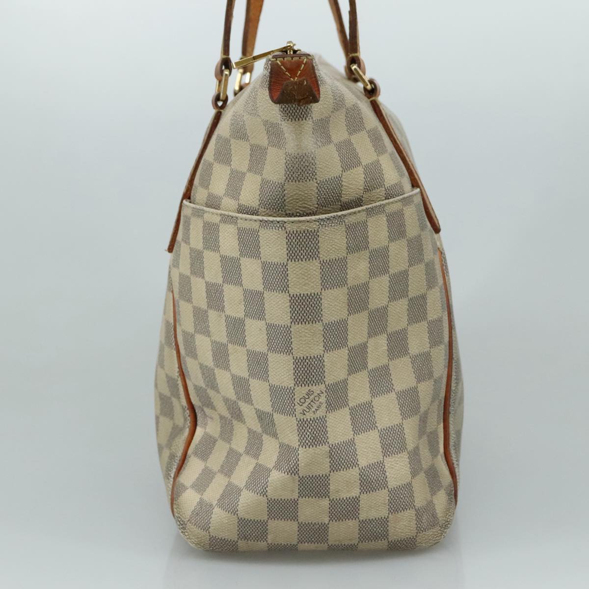 LOUIS VUITTON Damier Azur Totally MM Tote Bag N51262 LV 105394