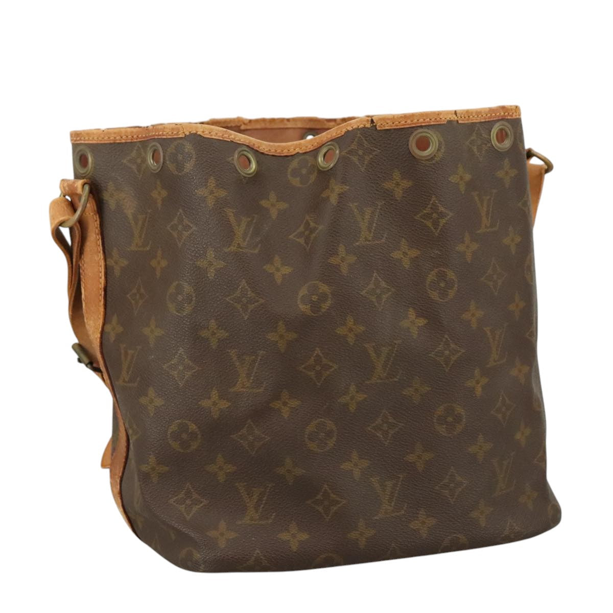 LOUIS VUITTON Monogram Petit Noe Shoulder Bag M42226 LV 105402