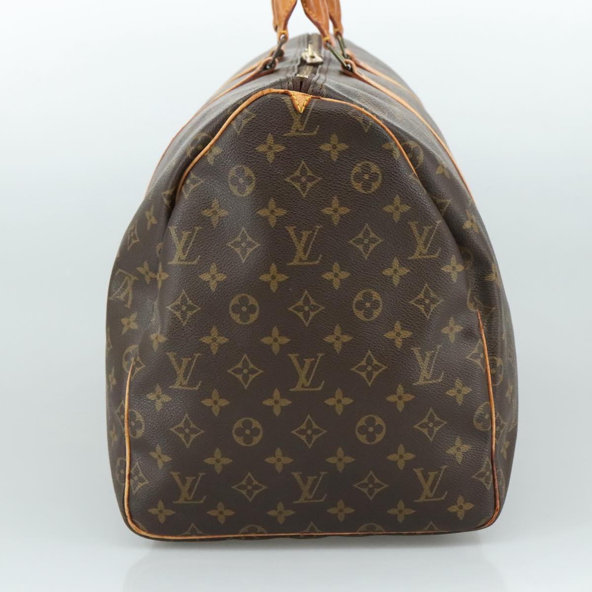LOUIS VUITTON Monogram Keepall 55 Boston Bag M41424 LV 105404