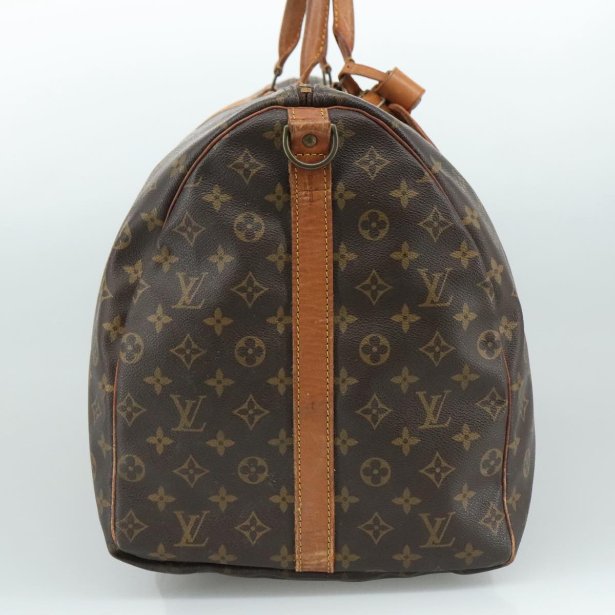 LOUIS VUITTON Monogram Keepall Bandouliere 60 Boston Bag M41412 LV 105405