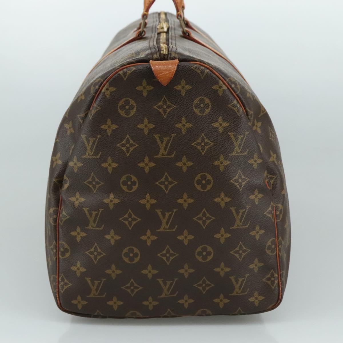 LOUIS VUITTON Monogram Keepall 55 Boston Bag M41424 LV 105406