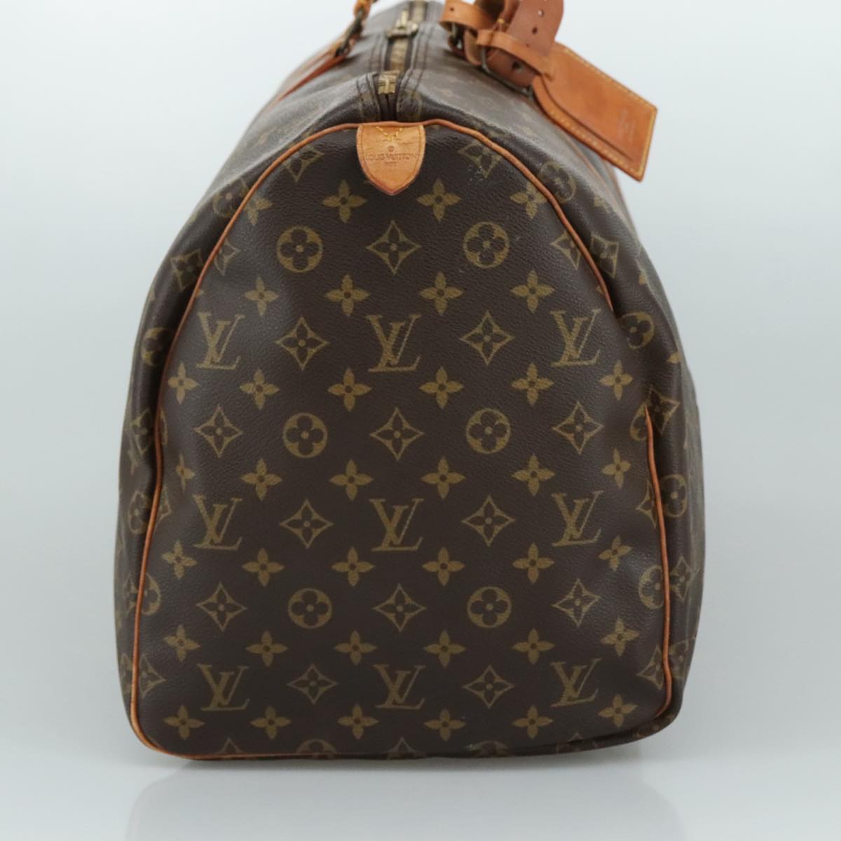 LOUIS VUITTON Monogram Keepall 55 Boston Bag M41424 LV 105407