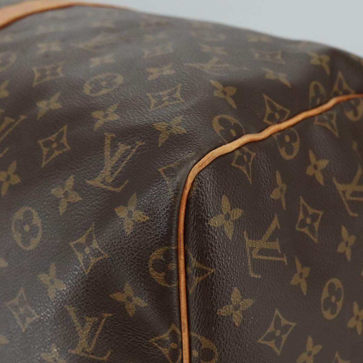 LOUIS VUITTON Monogram Keepall 55 Boston Bag M41424 LV 105410
