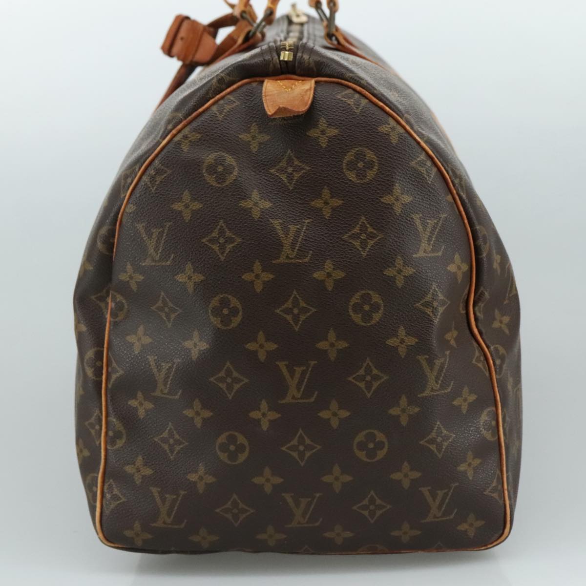 LOUIS VUITTON Monogram Keepall 55 Boston Bag M41424 LV 105410