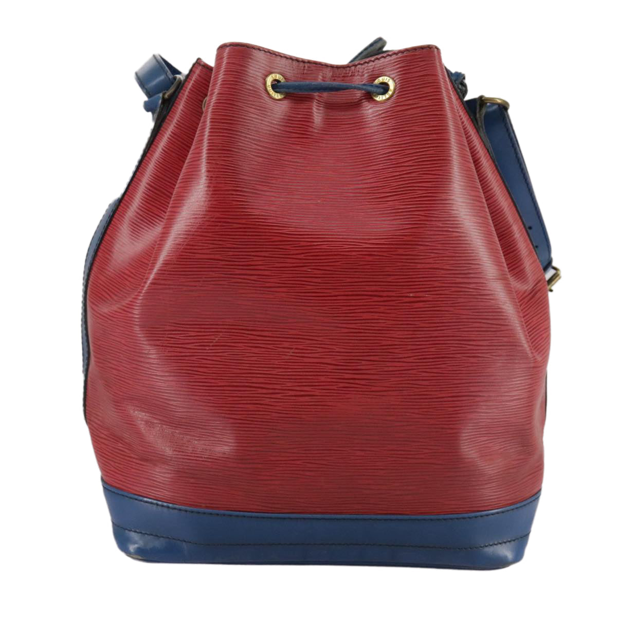 LOUIS VUITTON Epi Noe Shoulder Bag Bicolor Red Blue M44084 LV 105416