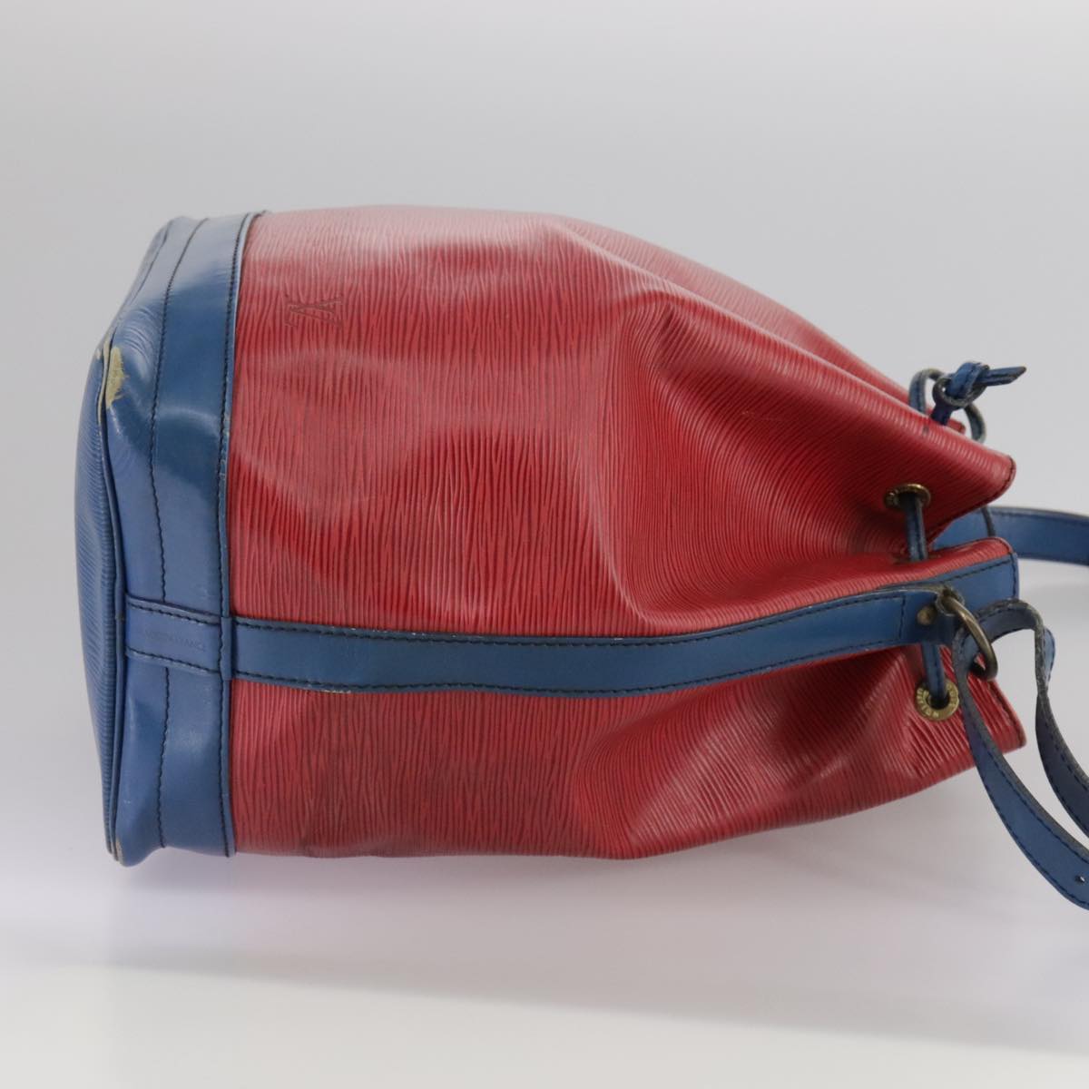 LOUIS VUITTON Epi Noe Shoulder Bag Bicolor Red Blue M44084 LV 105416