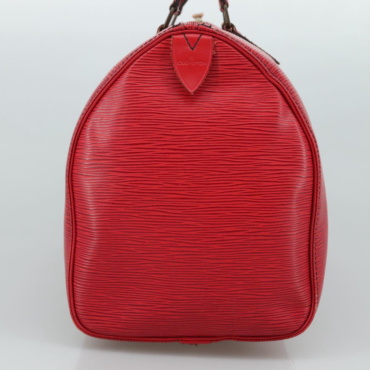 LOUIS VUITTON Epi Speedy 35 Hand Bag Castilian Red M42997 LV 105421