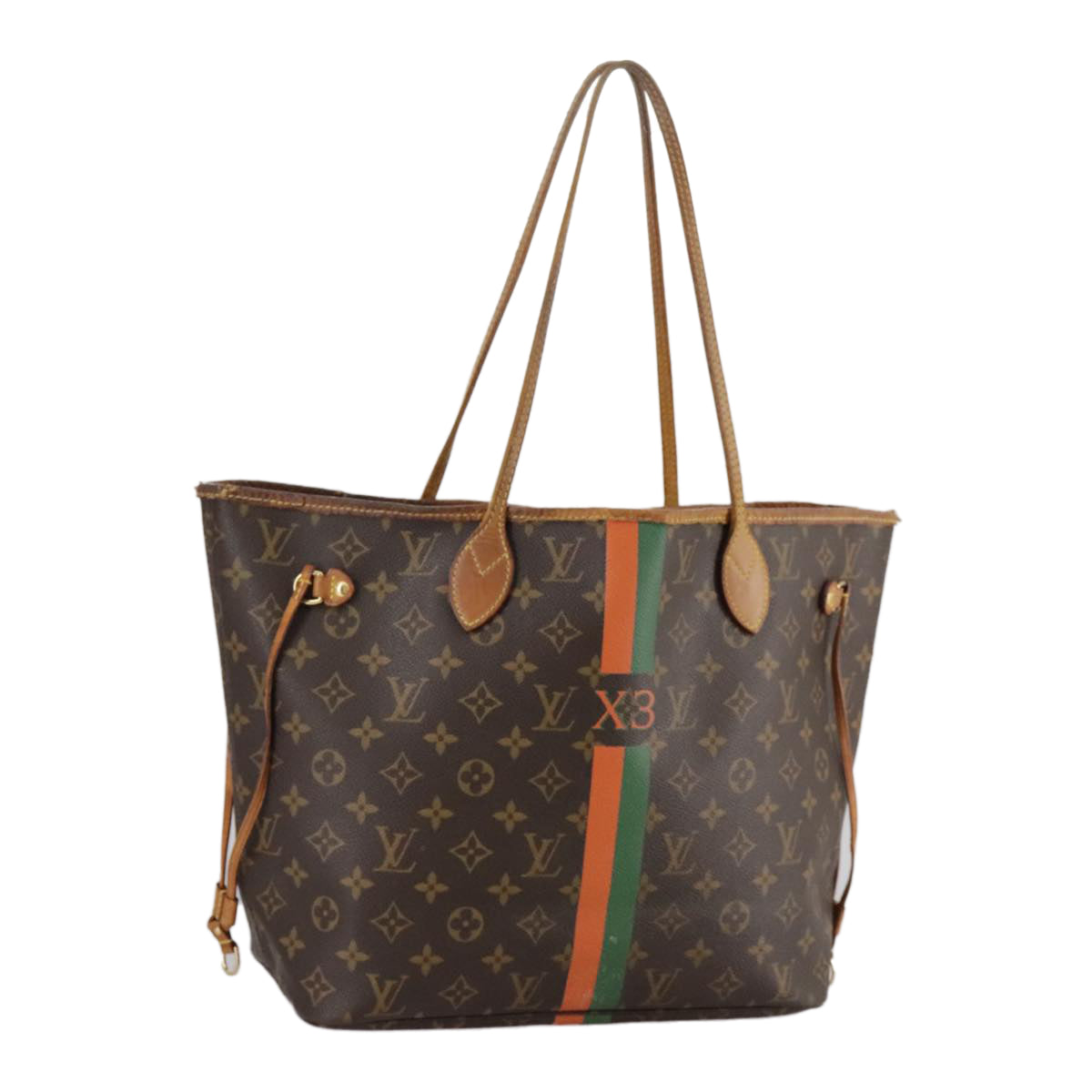 LOUIS VUITTON Monogram My LV Heritage Neverfull MM Tote Bag M40156 105424
