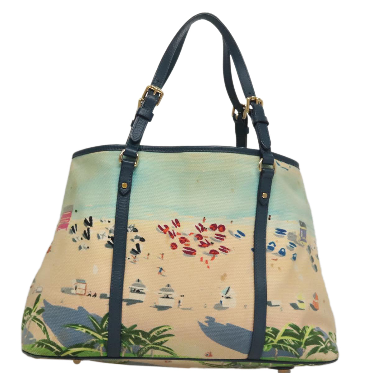 LOUIS VUITTON Eyeall Cabas PM Tote Bag Canvas Escal M93772 LV 105444