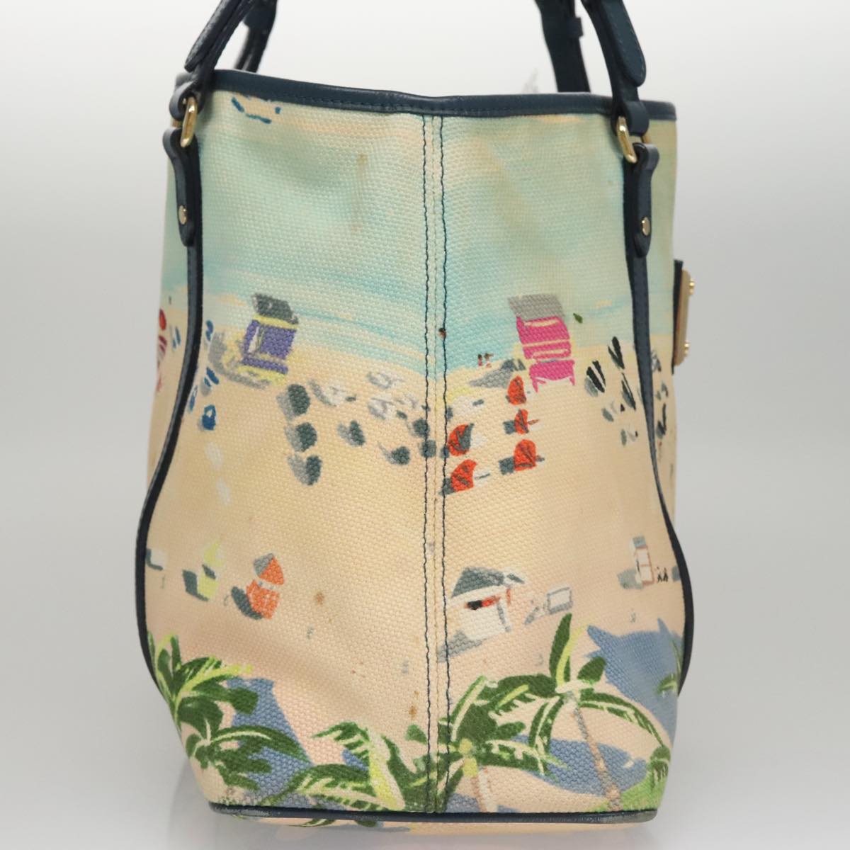LOUIS VUITTON Eyeall Cabas PM Tote Bag Canvas Escal M93772 LV 105444