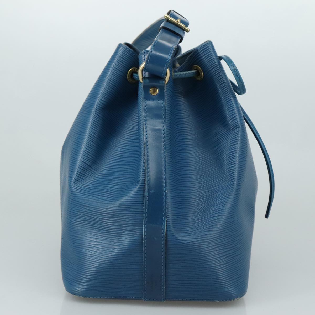LOUIS VUITTON Epi Petit Noe Shoulder Bag Blue M44105 LV 105451