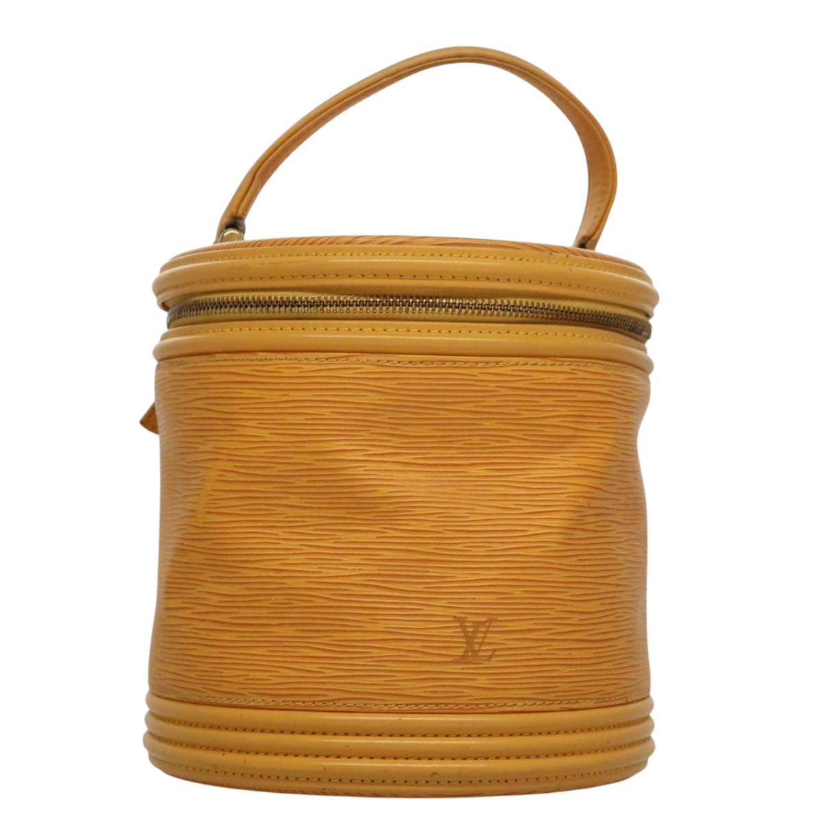 LOUIS VUITTON Epi Cannes Hand Bag Yellow M48039 LV 105479