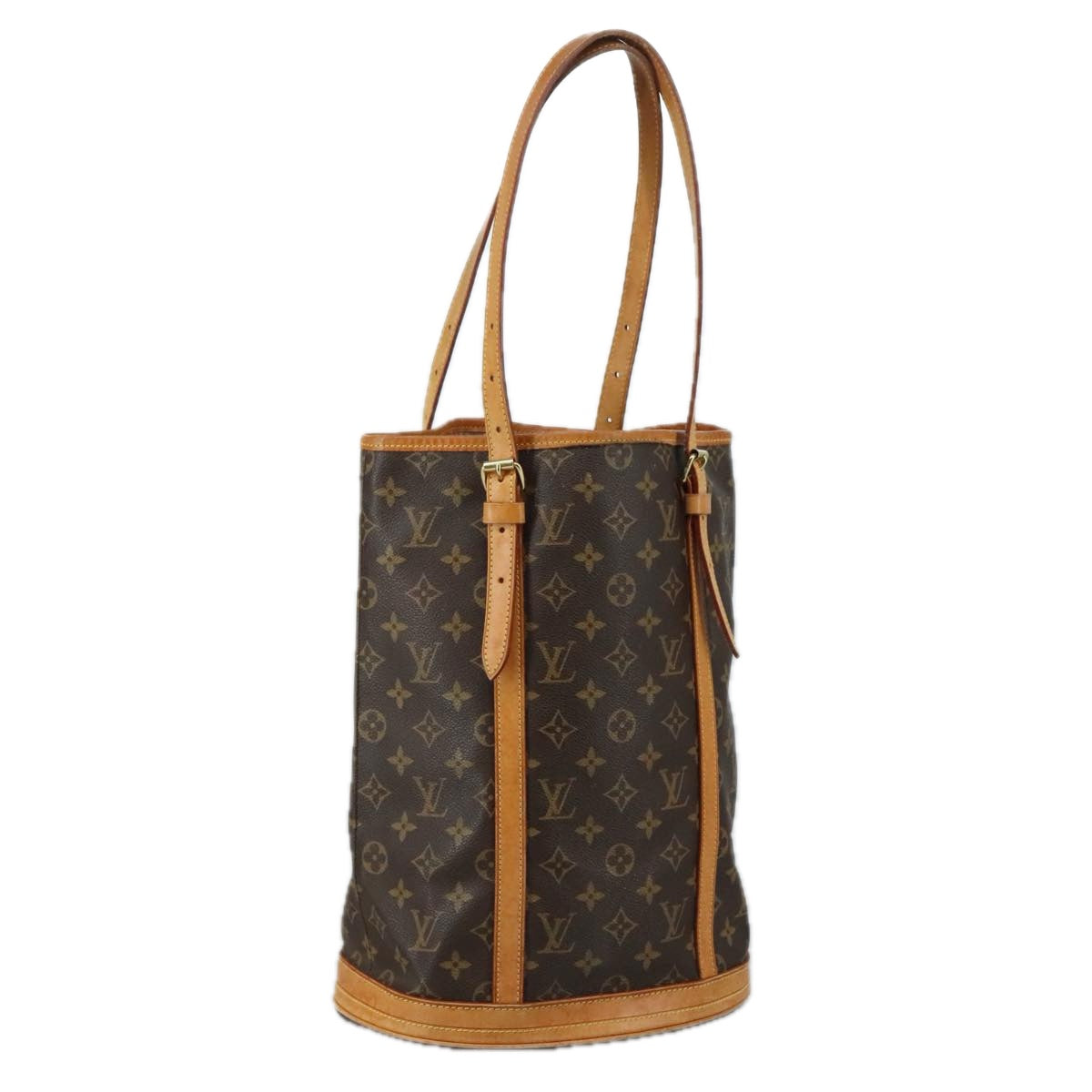 LOUIS VUITTON Monogram Bucket GM Shoulder Bag M42236 LV 105499