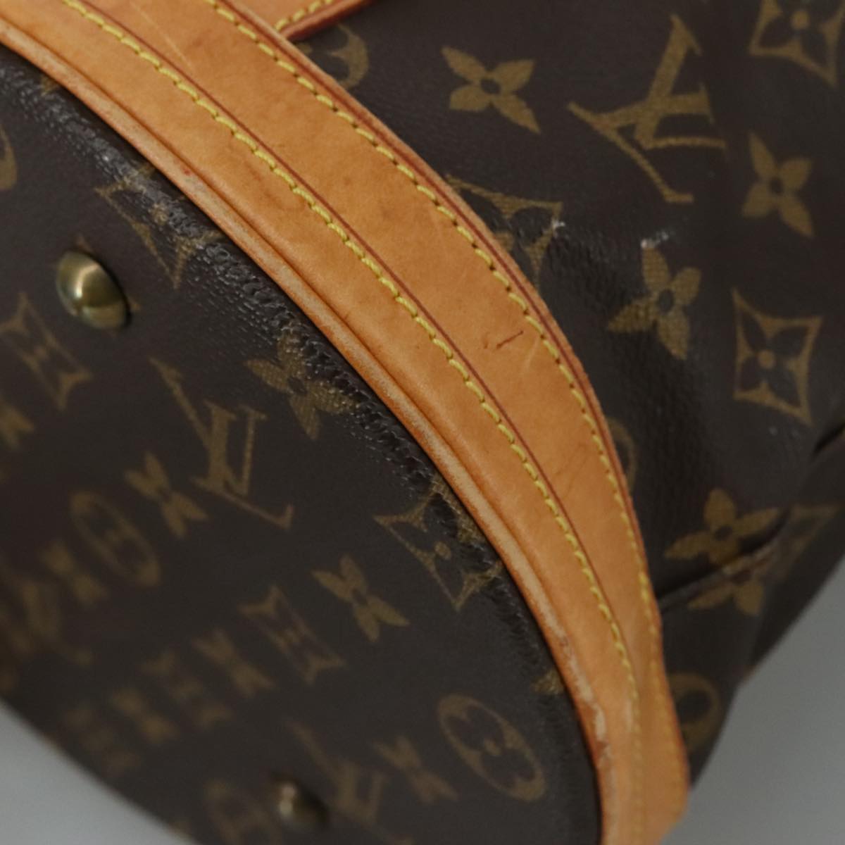 LOUIS VUITTON Monogram Bucket GM Shoulder Bag M42236 LV 105499