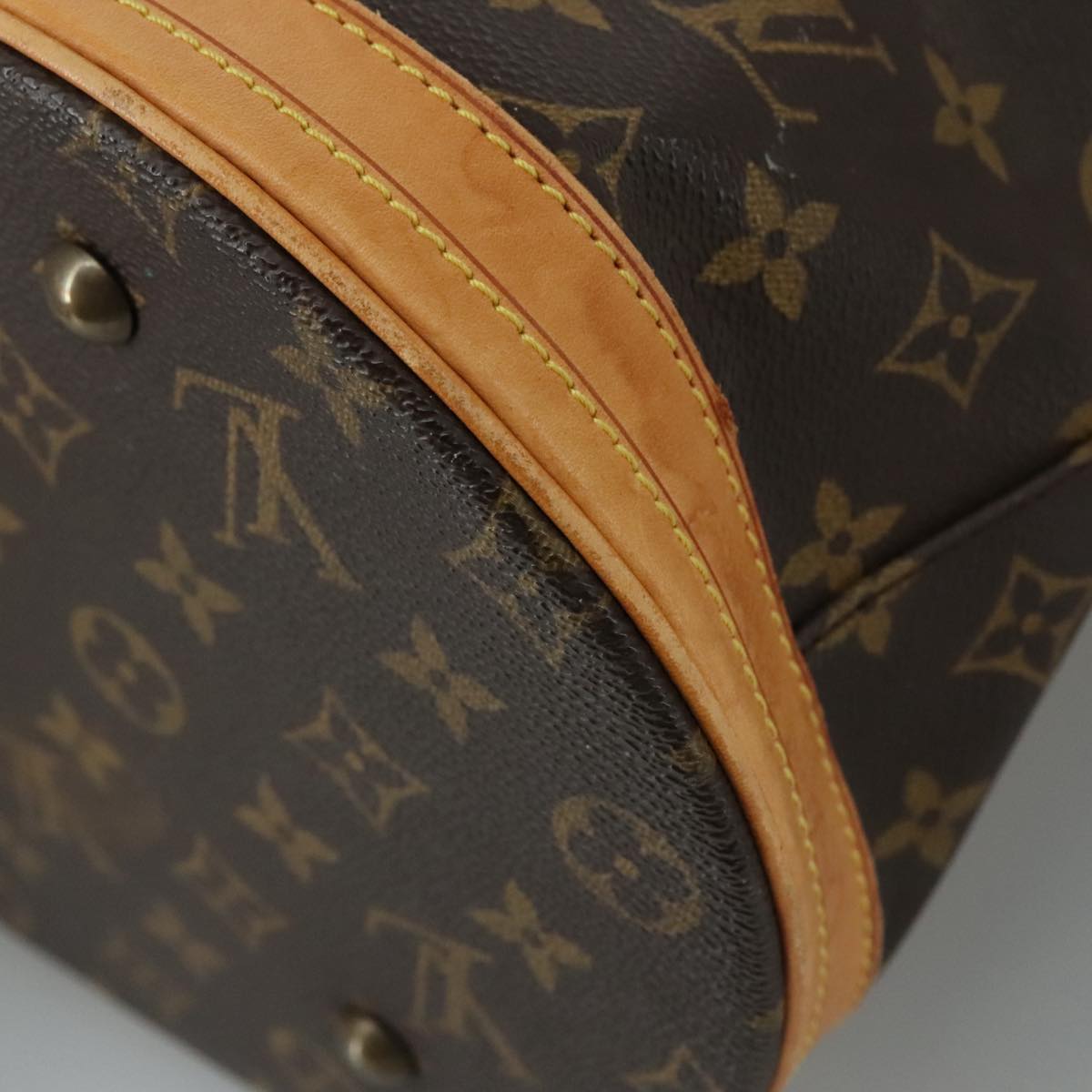 LOUIS VUITTON Monogram Bucket GM Shoulder Bag M42236 LV 105499